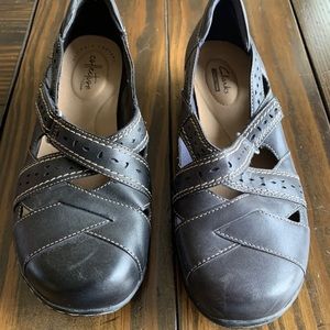 Collection by Clarks Ashland Spin Flats  Women's Size 7.5  Black MSRP $84.95